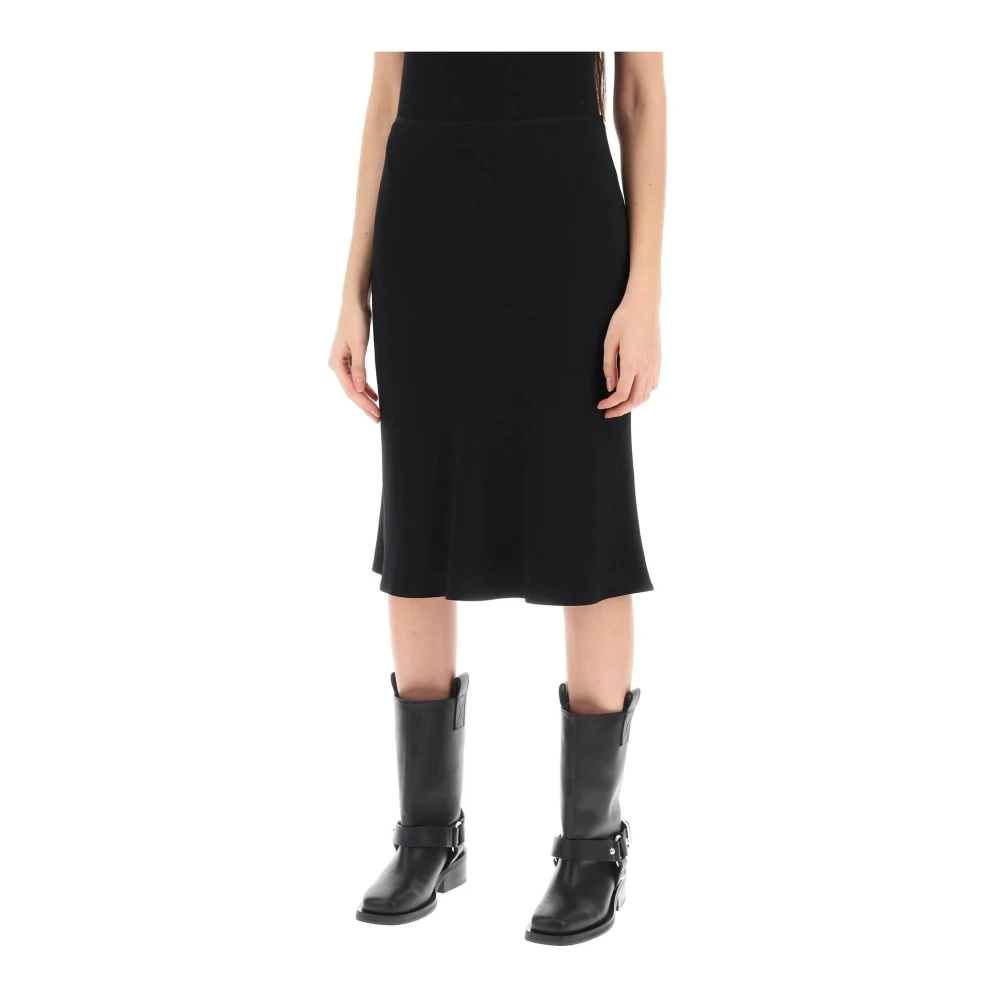Ami Paris Midi Skirts Black Dames