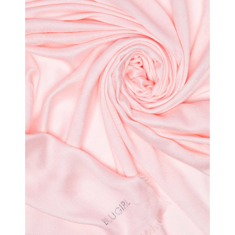 Blugirl Monogram Sjaals en Foulard Pink Dames
