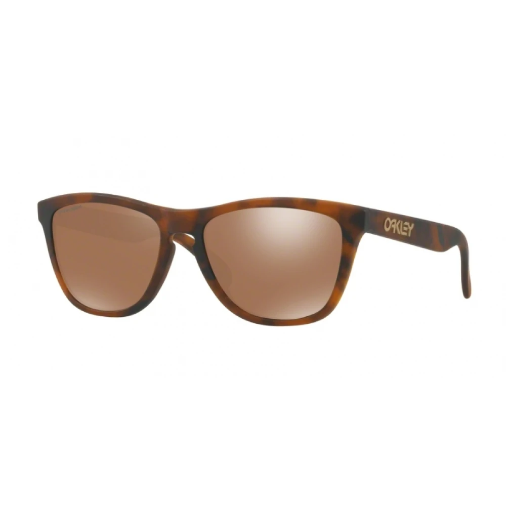 Oakley Men's Brown Sunglasses, 55 Mm, Frogskins Sunglasses