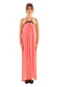 robe-midi-en-viscose-froissee-en-marron