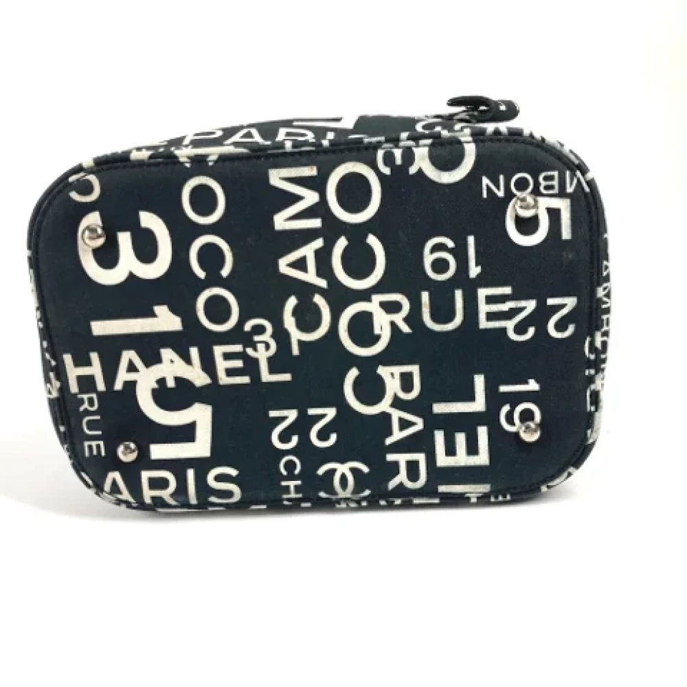 Chanel Vintage Pre-owned Fabric chanel-bags Black Dames