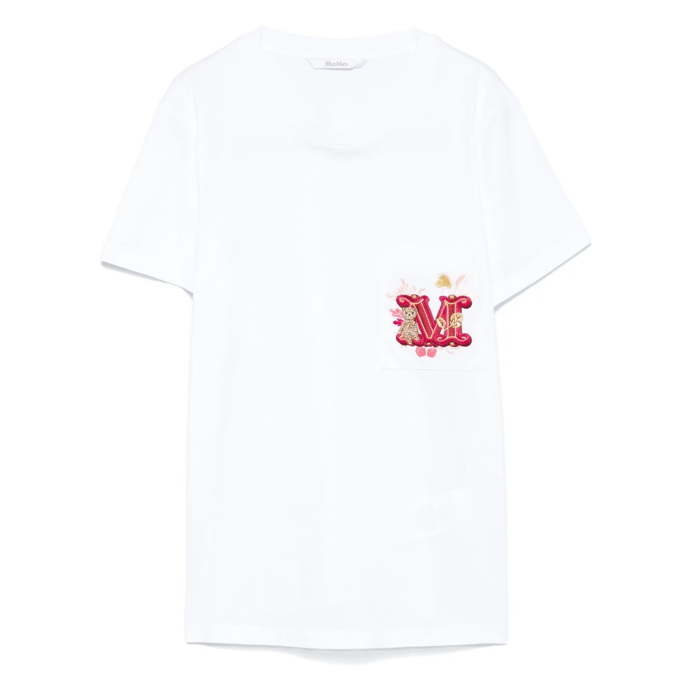 Max Mara Bianco e Rosa Nunzio Jurk White Dames