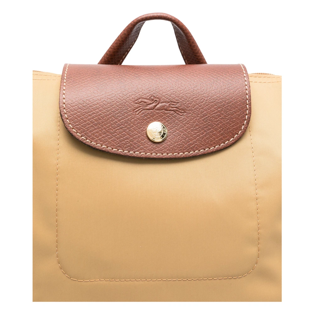 Longchamp Originele Opvouwbare Tas Beige Dames