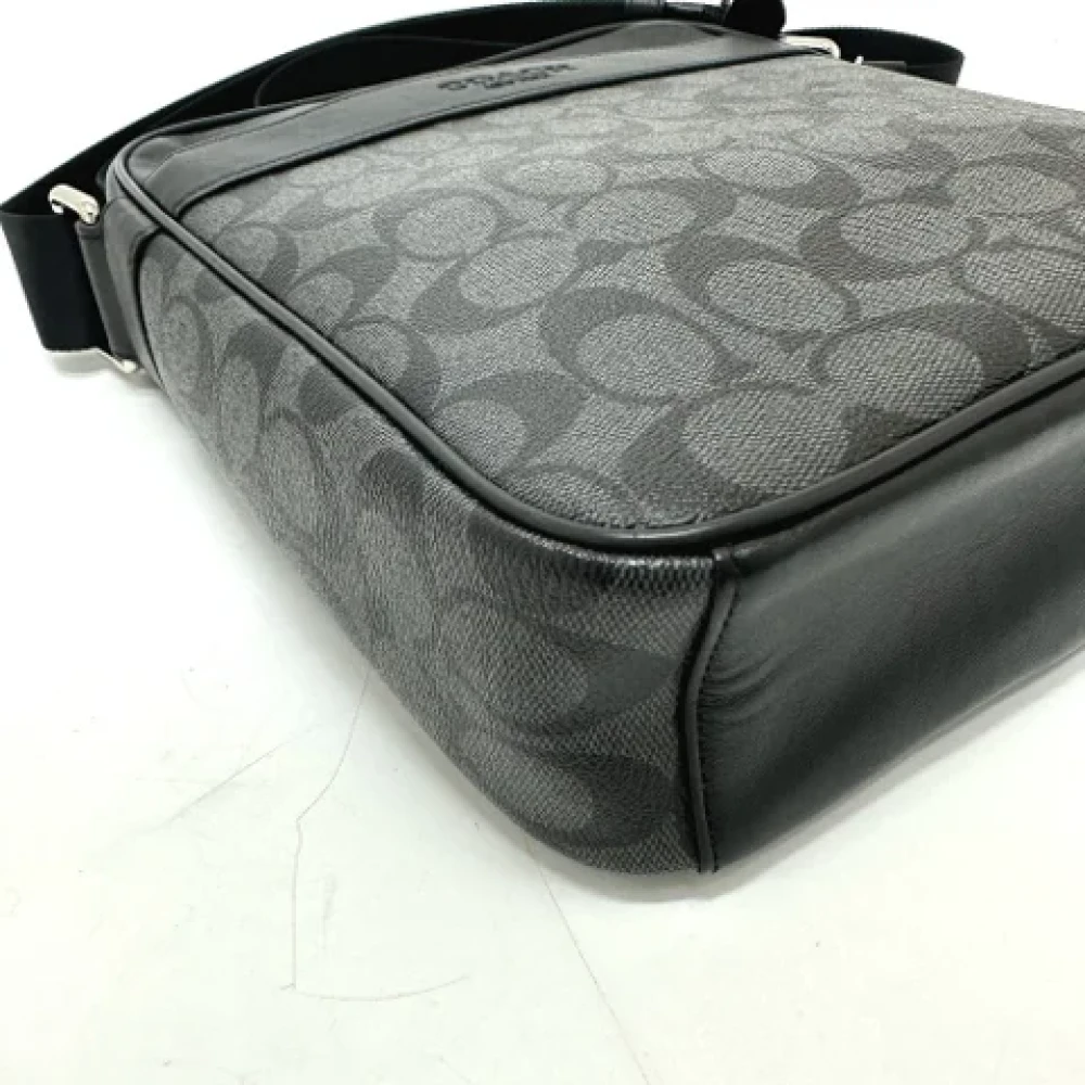 Coach Pre-owned Leather shoulder-bags Black Heren