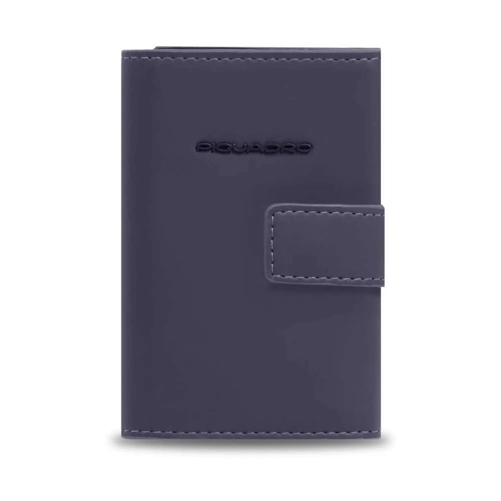Piquadro Herren Blau Pop-Up Kartenhalter