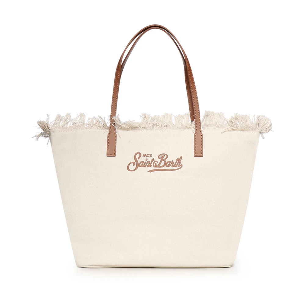Mc2 Saint Barth Women's White Tote Bag - Shopping Bags - One Size - Bags