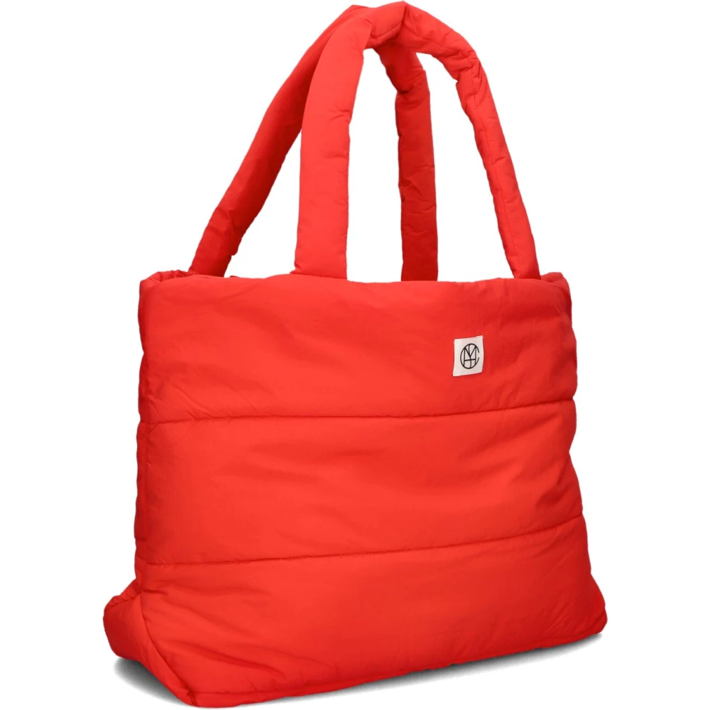 Moss copenhagen Rode Icon Shopper Tas Red Unisex
