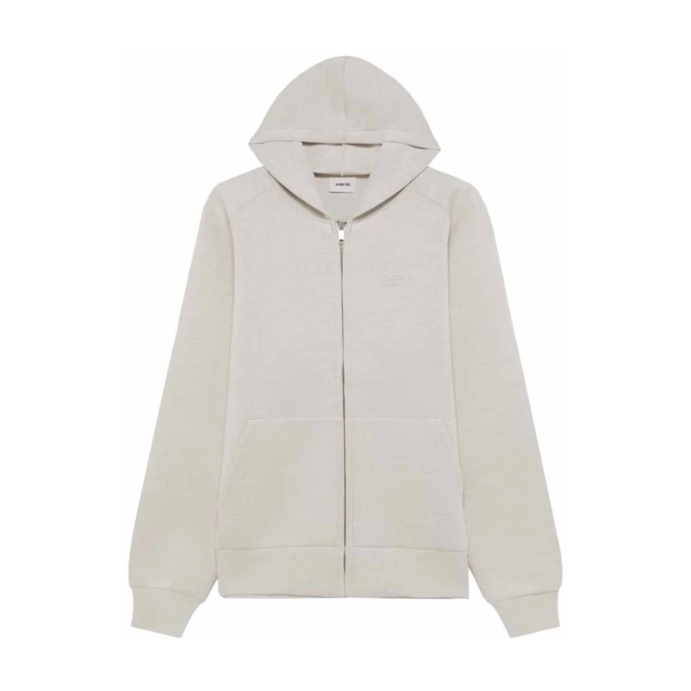 Autry Witte hoodie met raglanmouwen White Heren