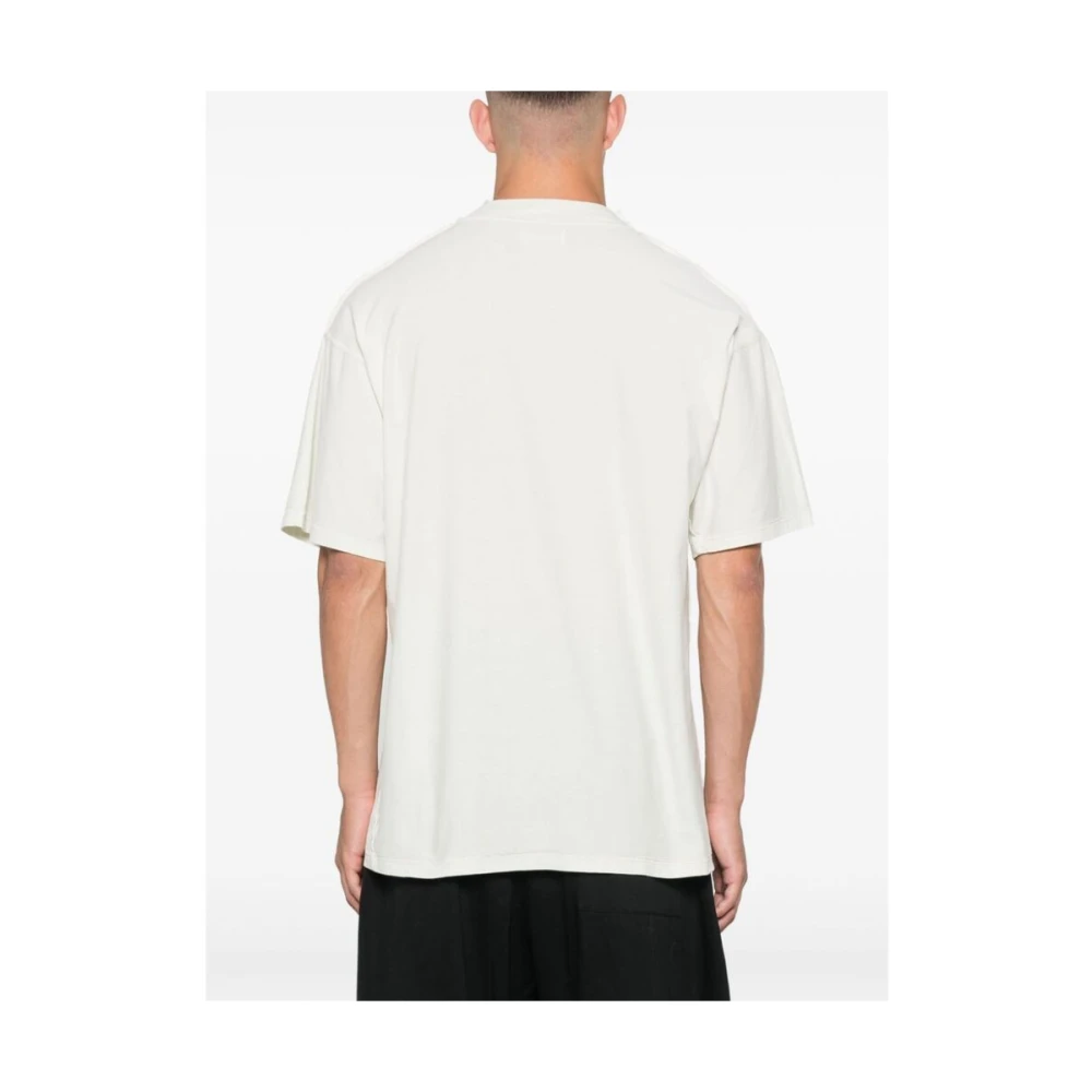 Magliano T-shirt met Grafische Print en Ronde Hals Beige Heren