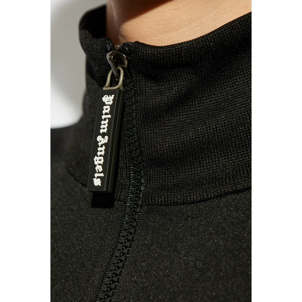 Palm Angels Sweatshirt met opstaande kraag Black Heren