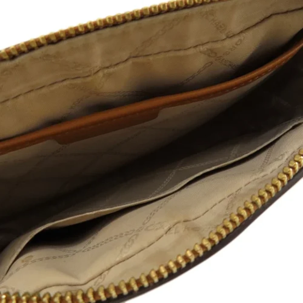 Michael Kors Pre-owned Canvas crossbody-bags Brown Dames