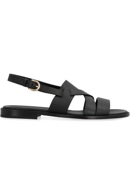 adjustable-leather-sandals-with-buckle