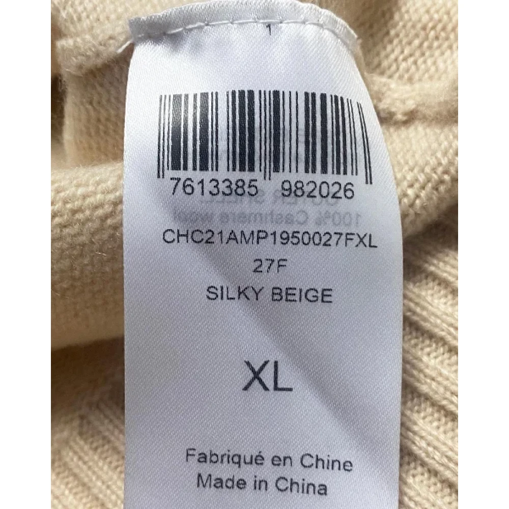 Chloé Pre-owned Wool tops Yellow Dames