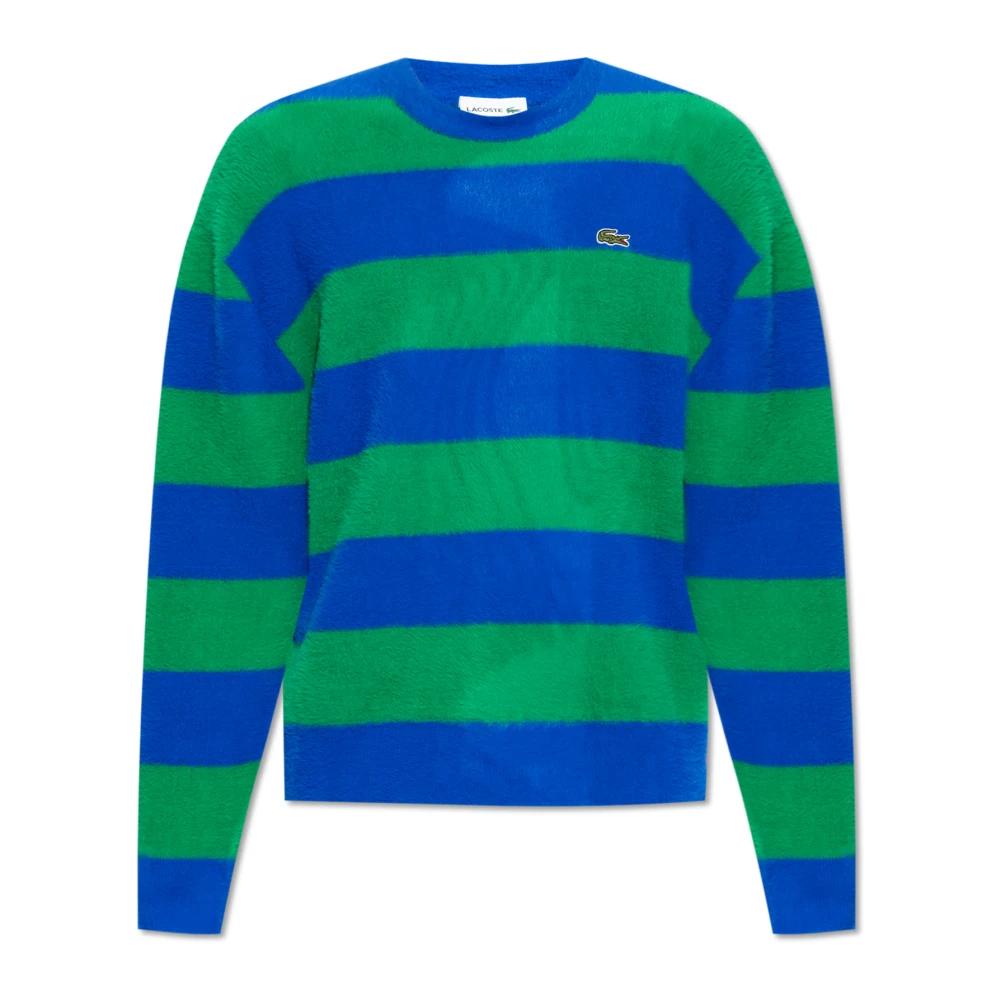 Lacoste Trui met logo Green Heren
