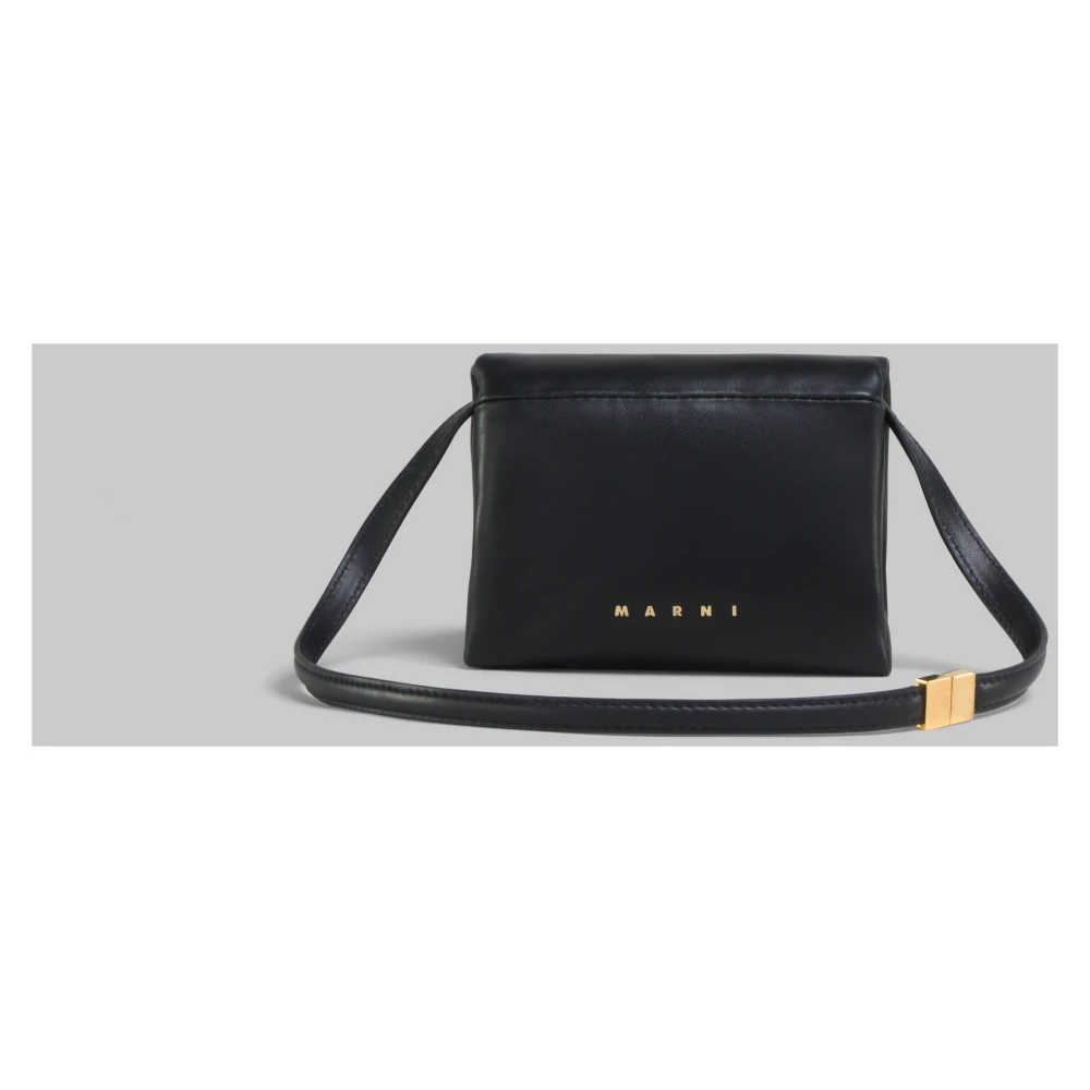 Marni Prisma Mini Pochette Schoudertas Black Dames