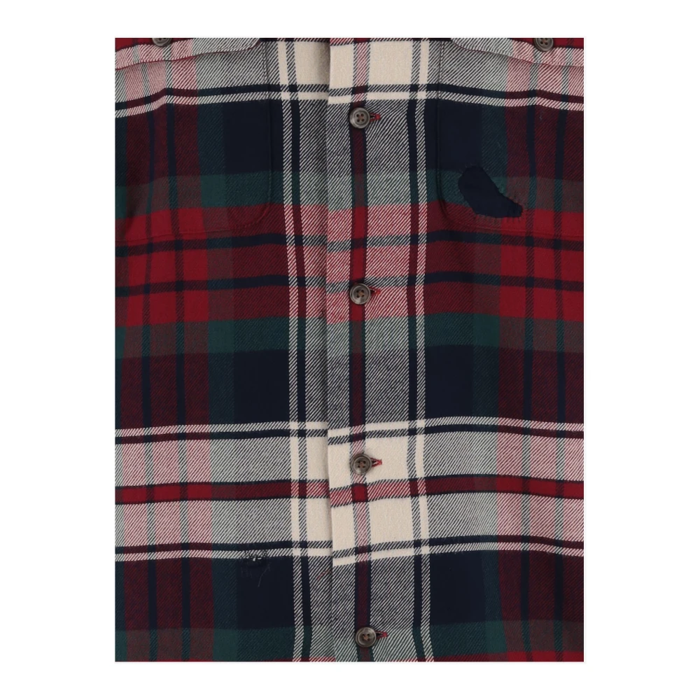 Polo Ralph Lauren Rode Overhemd Collectie Multicolor Heren