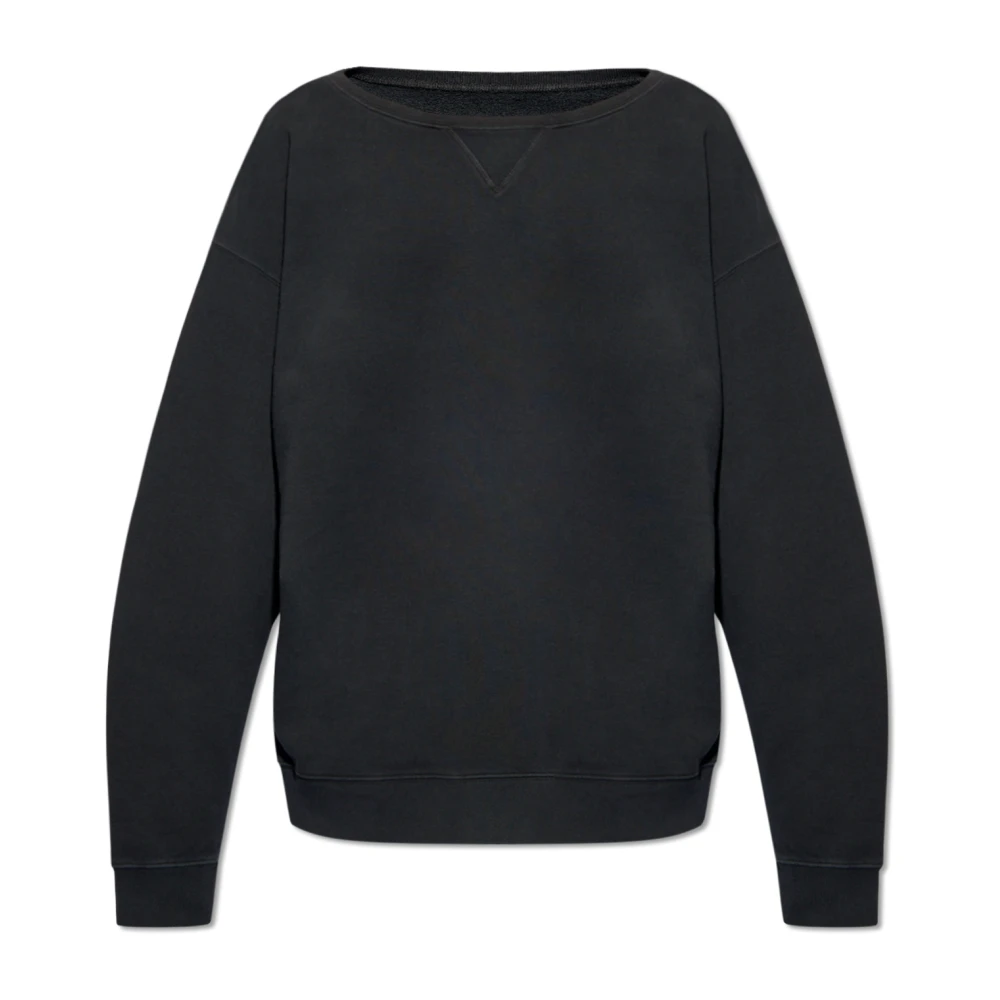 Maison Margiela Bedrukte sweatshirt Black Heren