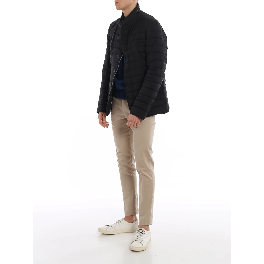 Herno Field Jacket Blue Heren
