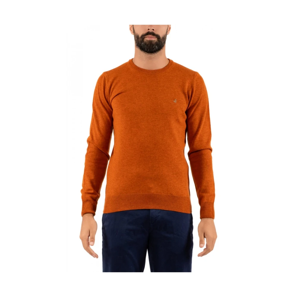 Brooksfield Herenoverhemd Orange Heren