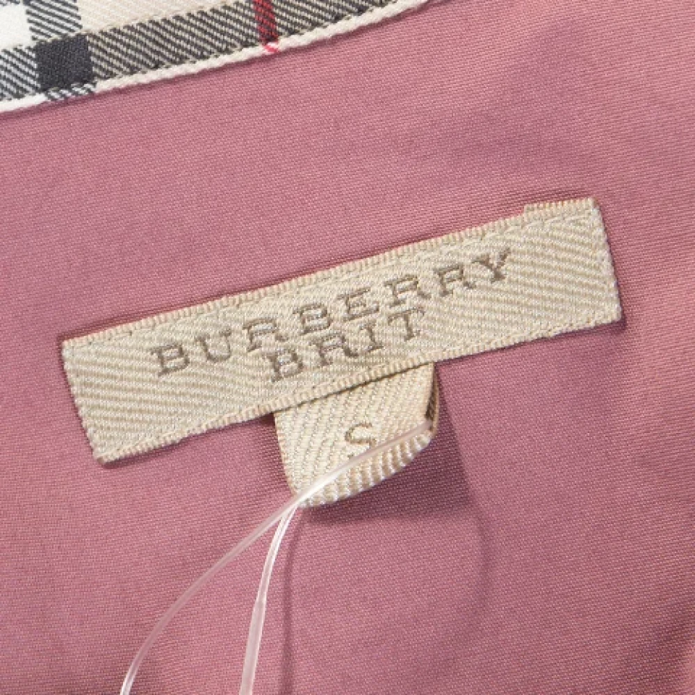Burberry Vintage Pre-owned Fabric tops Pink Dames