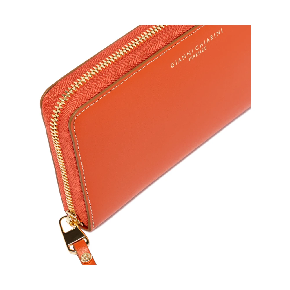 Gianni Chiarini Portemonnees Kalf Red Dames