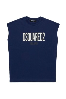 t-shirt-col-rond-avec-logo-bleu