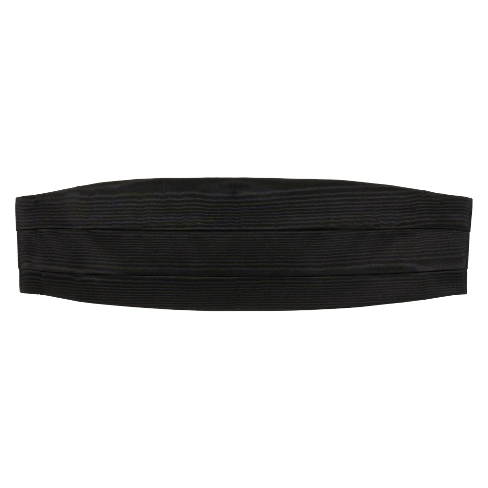 Tom Ford Belts, Unisex, Xl, Silk Cummerbund Black