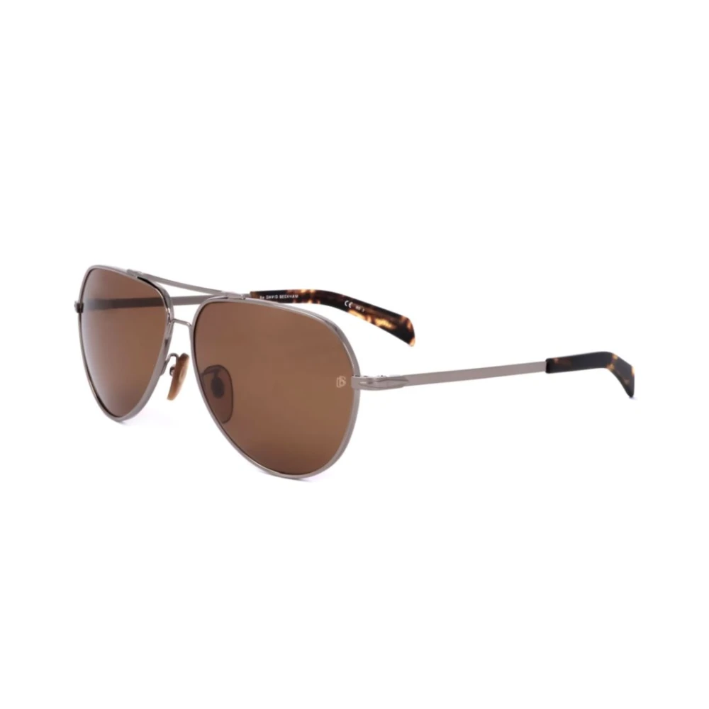 David Beckham Uomo Marrone Db 7031/S Occhiali Da Sole Rutenio Pilot 60Mm - Immagine 3