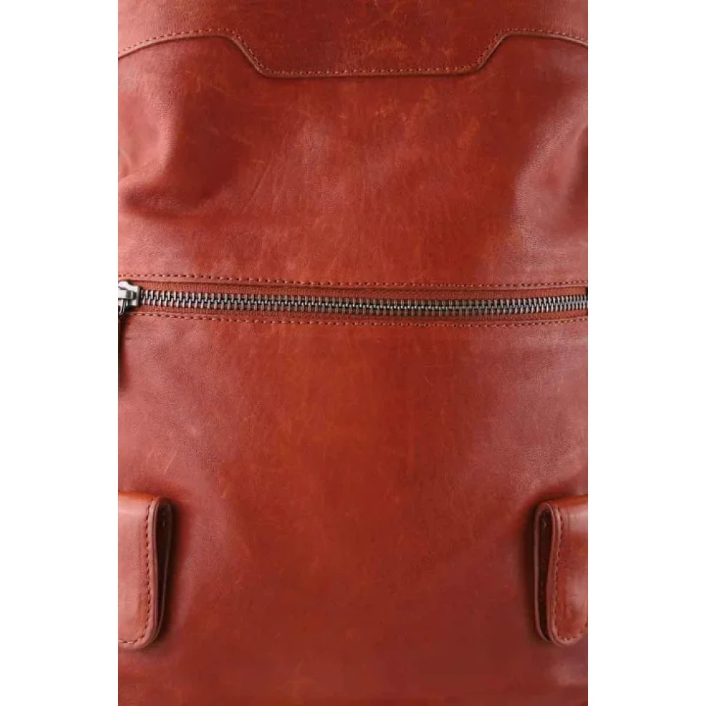 Jérôme Dreyfuss Pre-owned Leather shoulder-bags Brown Dames