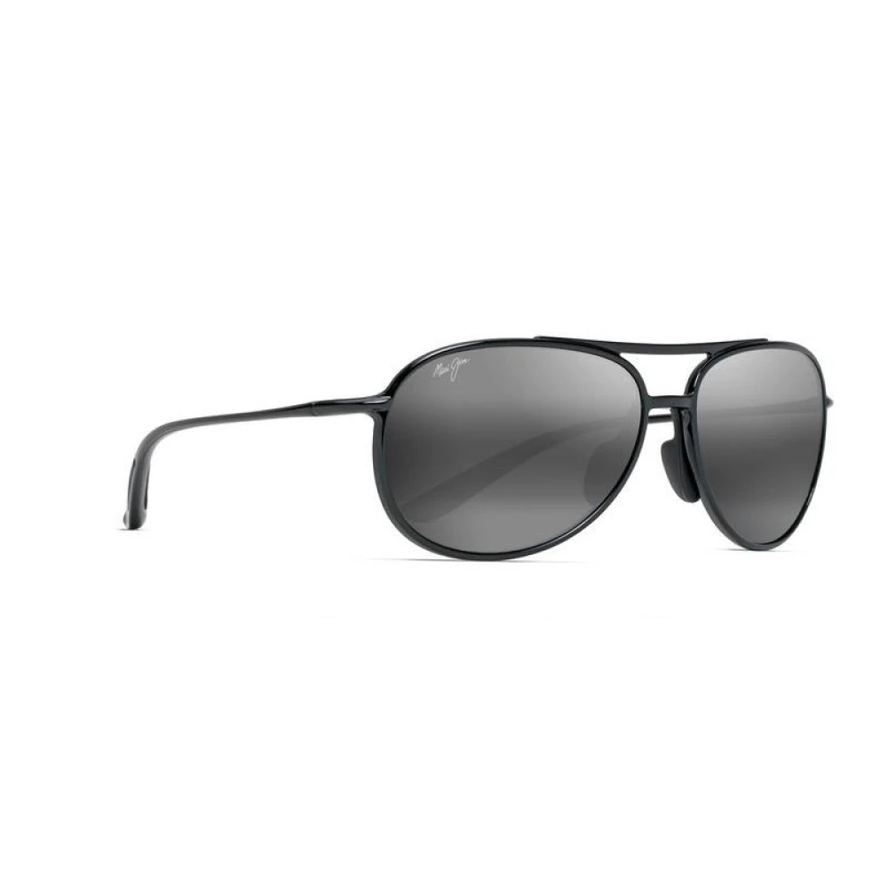 Maui Jim Solglasögon Alelele Bridge 438-02 Svart Herr