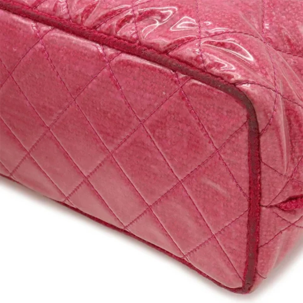 Chanel Vintage Pre-owned Plastic totes Pink Dames
