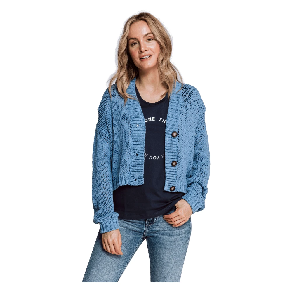 Zhrill Cardigan Gloria Blau Blue Dames