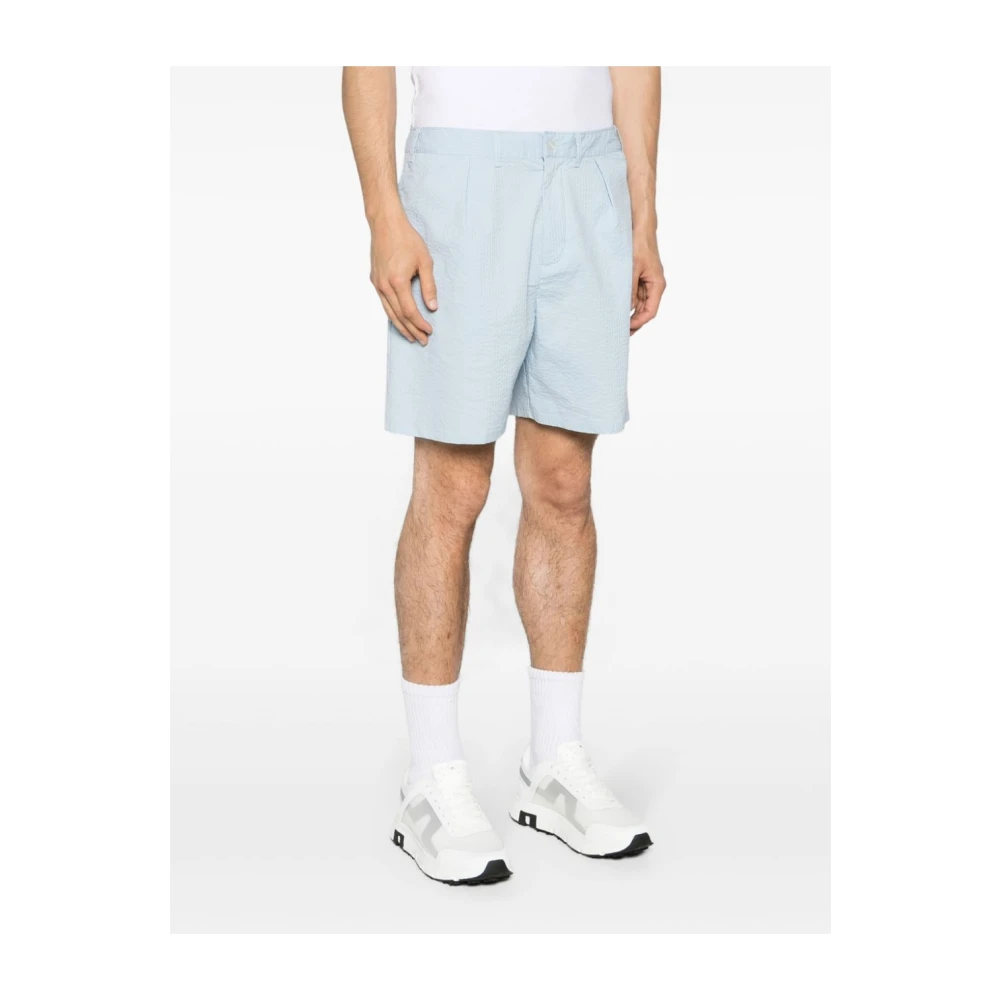 Nike Seersucker Shorts Blue Heren
