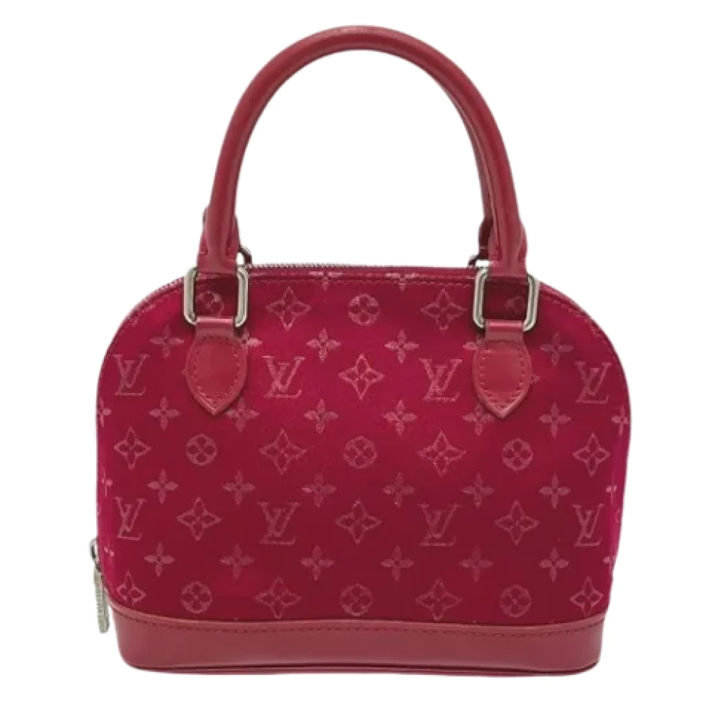 Louis Vuitton Vintage Pre-owned Canvas handbags Red Dames