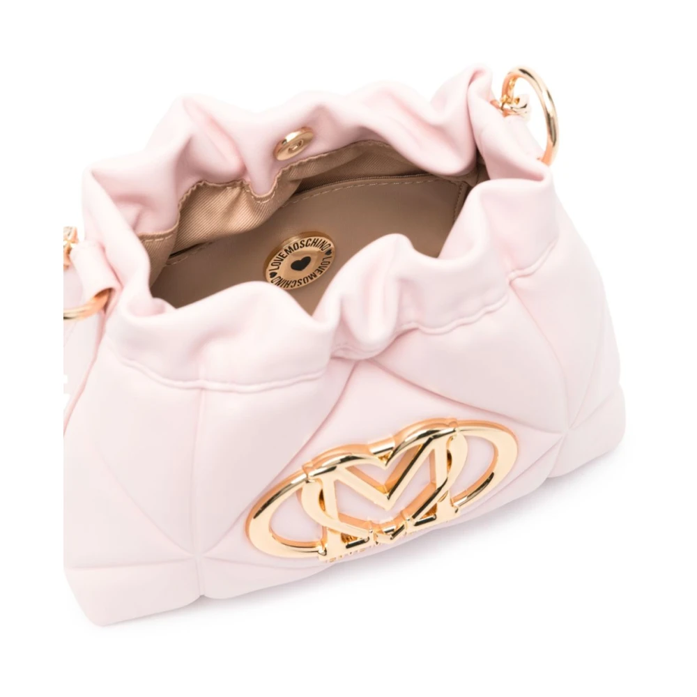 Love Moschino Stijlvolle Dames Schoudertas Pink Dames