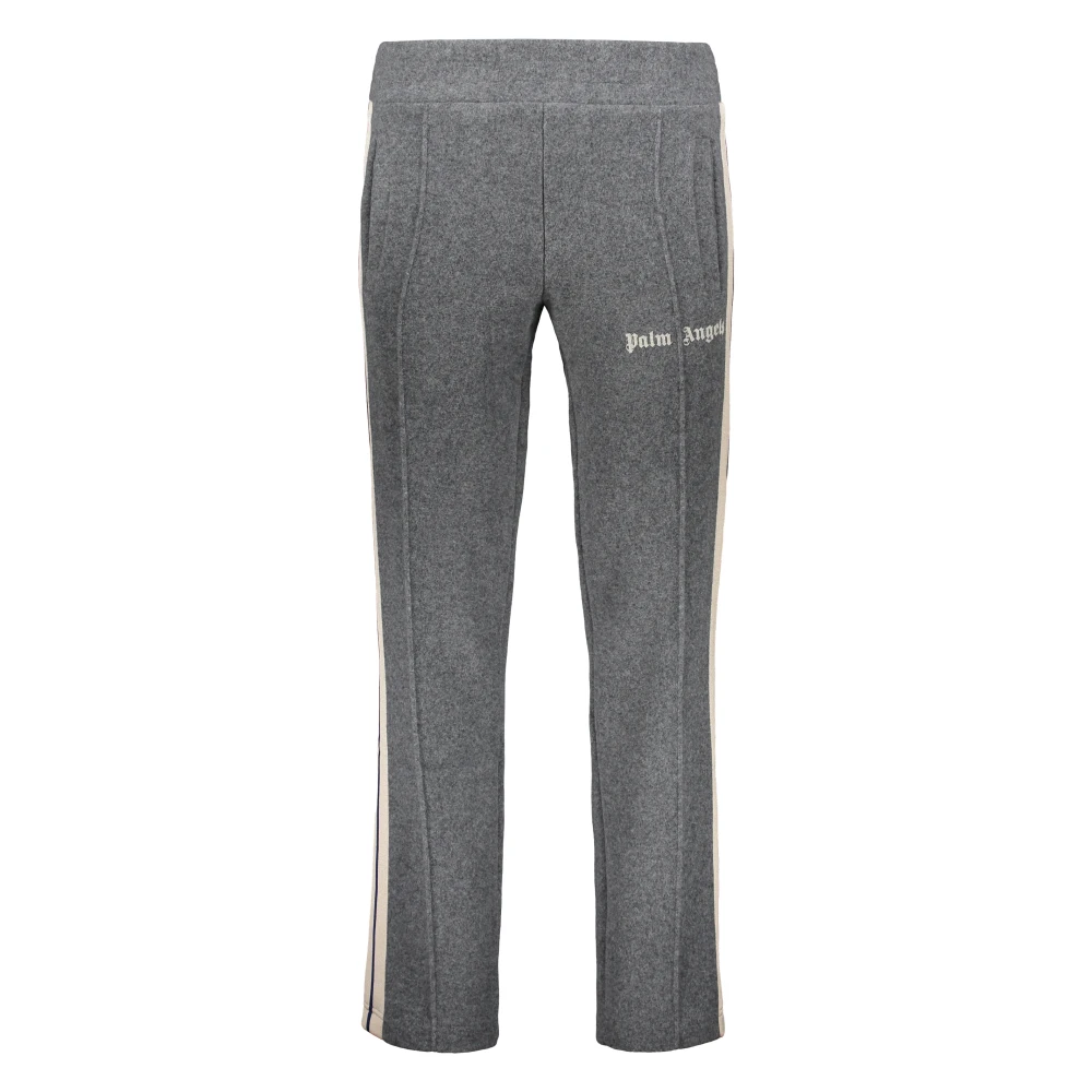 Palm Angels Gestreepte Trainingsbroek Gray Heren