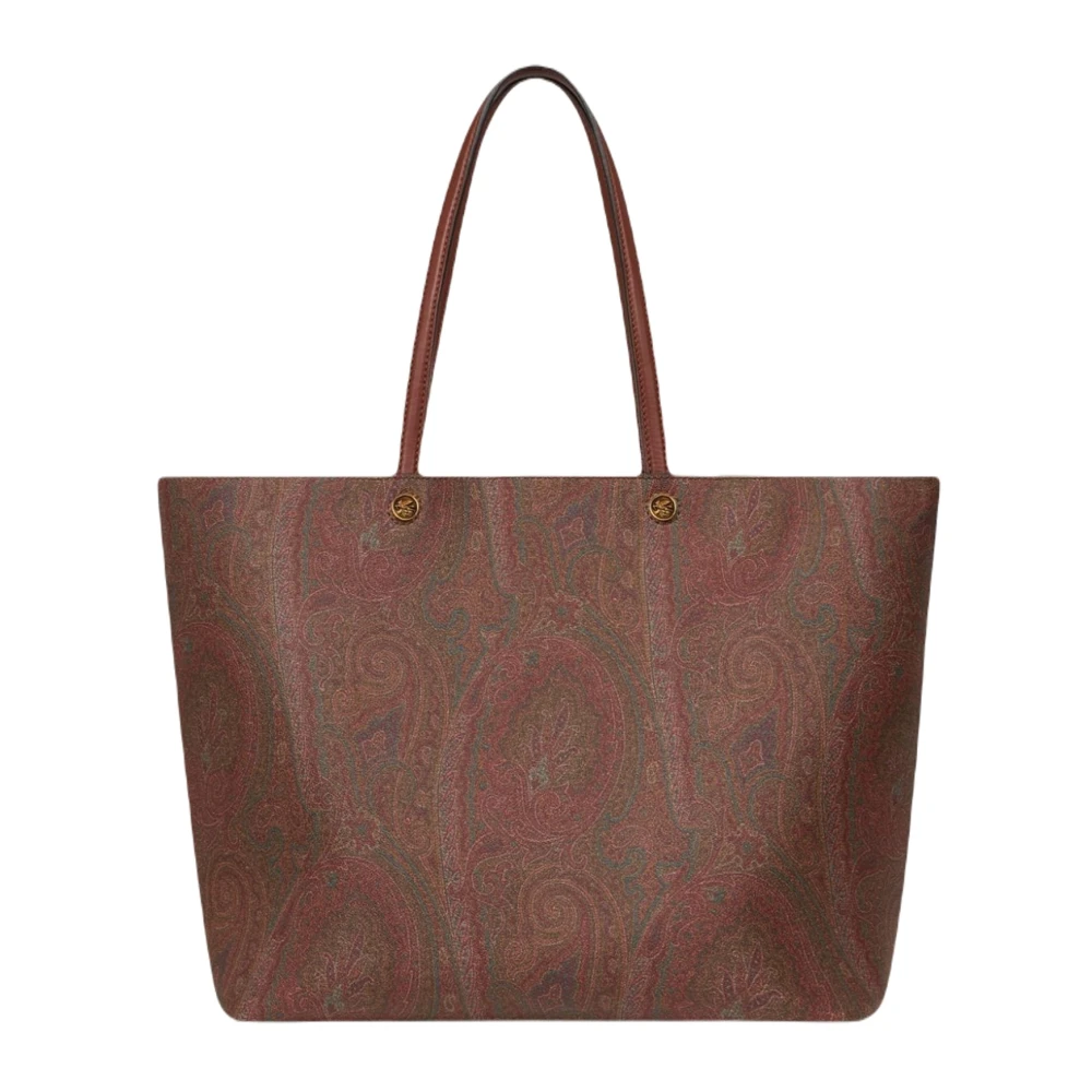 ETRO Bruine Dames Essential Large Tote Tas Brown Dames