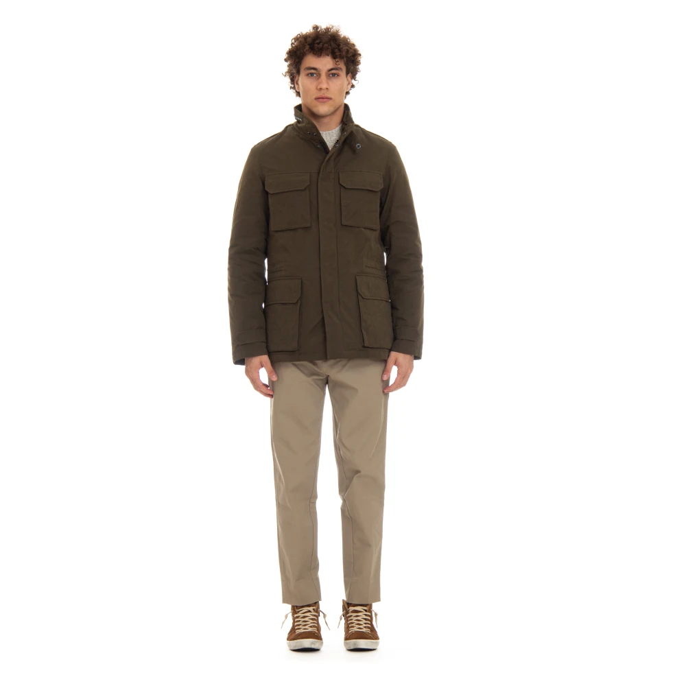 Sealup Groene Winterjas met Capuchon Green Heren
