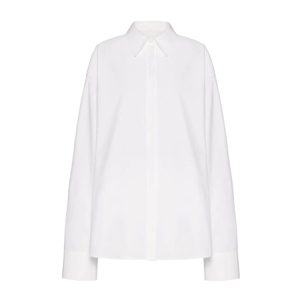 Valentino Garavani Witte Oversize Shirts White Dames