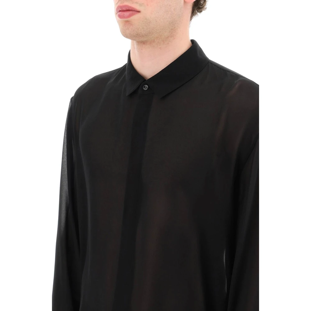 Saint Laurent Blouses & Shirts Black Heren