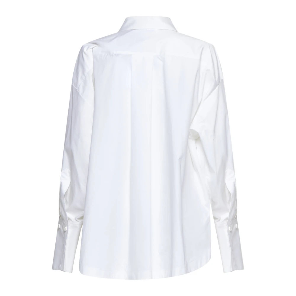 The Attico Witte Blouses voor Vrouwen White Dames