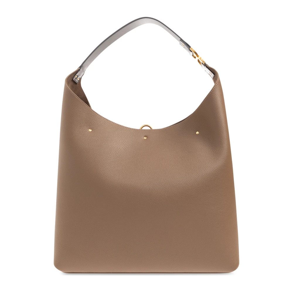 Chloé Marcie hobo tas Beige Dames