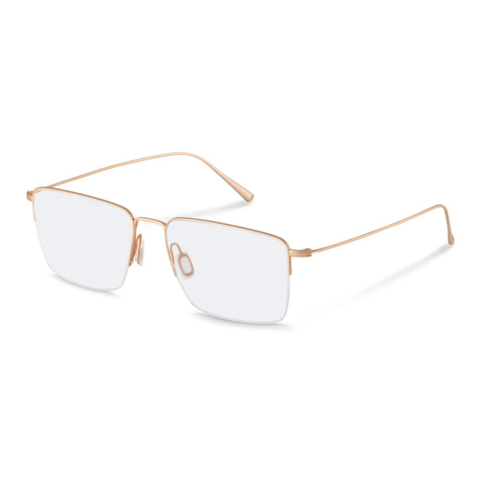 Rodenstock Unisex Yellow Glasses, 55 Mm, Gold Eyewear Frames - Stylish Model