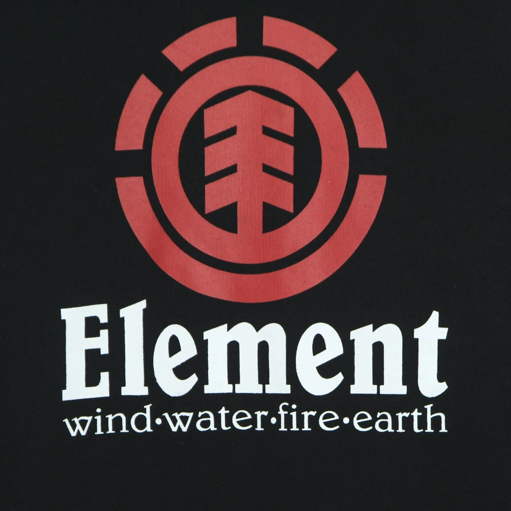 Element Zwarte lichtgewicht hoodie Black Heren