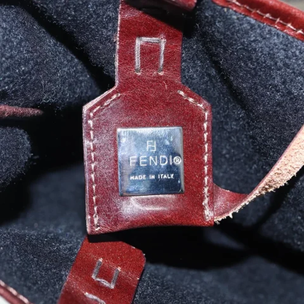 Fendi Vintage Pre-owned Wool totes Brown Dames