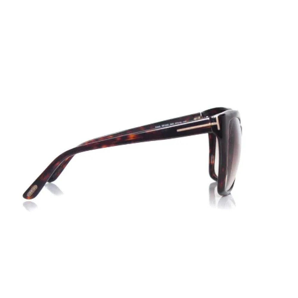 Tom Ford Pre-owned Plastic sunglasses Brown Dames