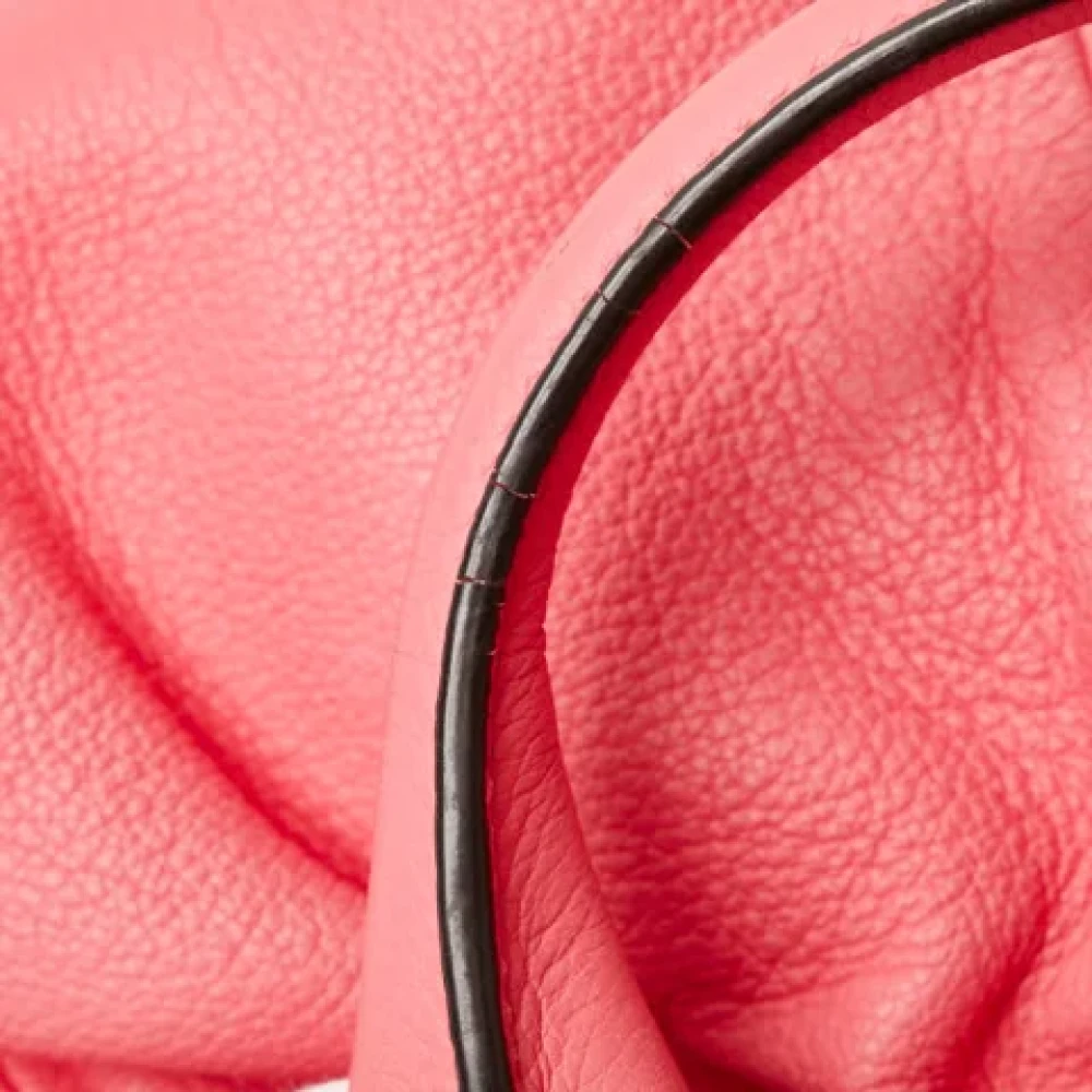Celine Vintage Pre-owned Leather celine-bags Pink Dames