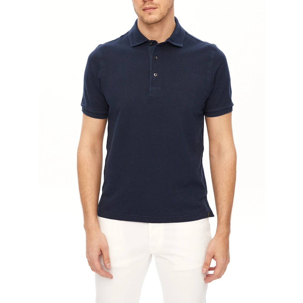 Gran Sasso Hombre Azul Camisetas, Talla: M