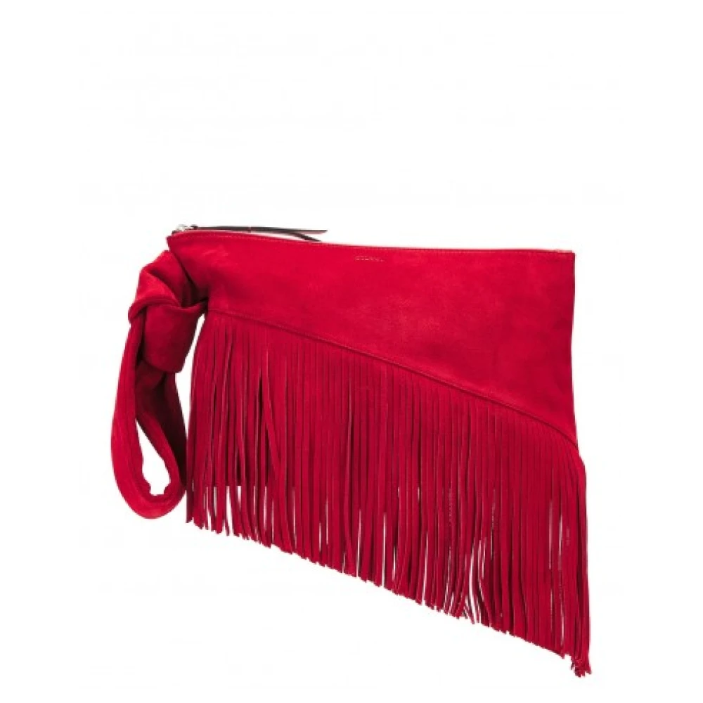 Isabel marant Rode Faro Clutch Tas Red Dames