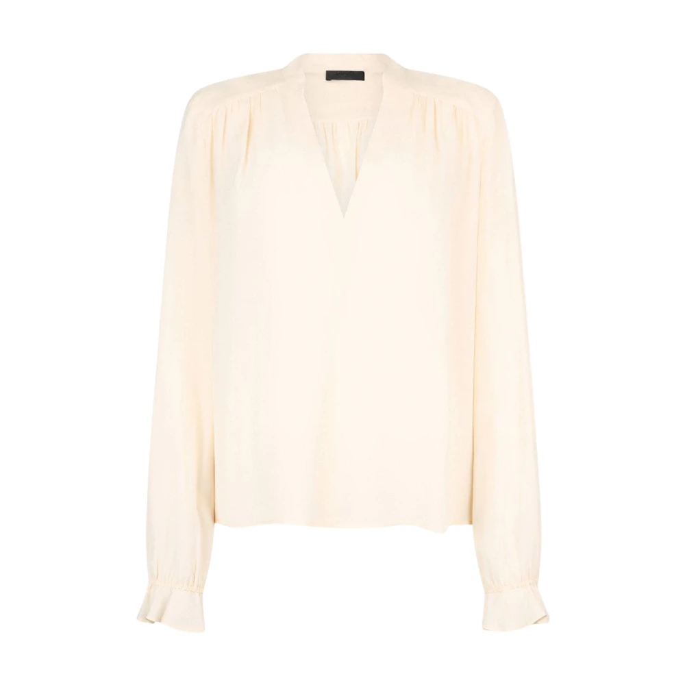 Liu Jo Damen Beige Blusen & Hemden, Lgröße: